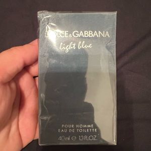 Womens Dolce & Gabbana light blue perfume